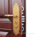 Double Door Exterior Solid Wood Interior Door